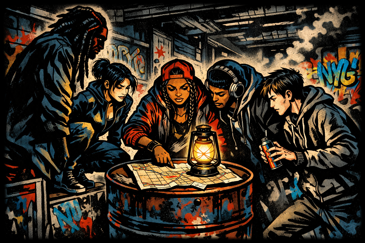 The Five: Meet the Characters | Boom Bap Shop